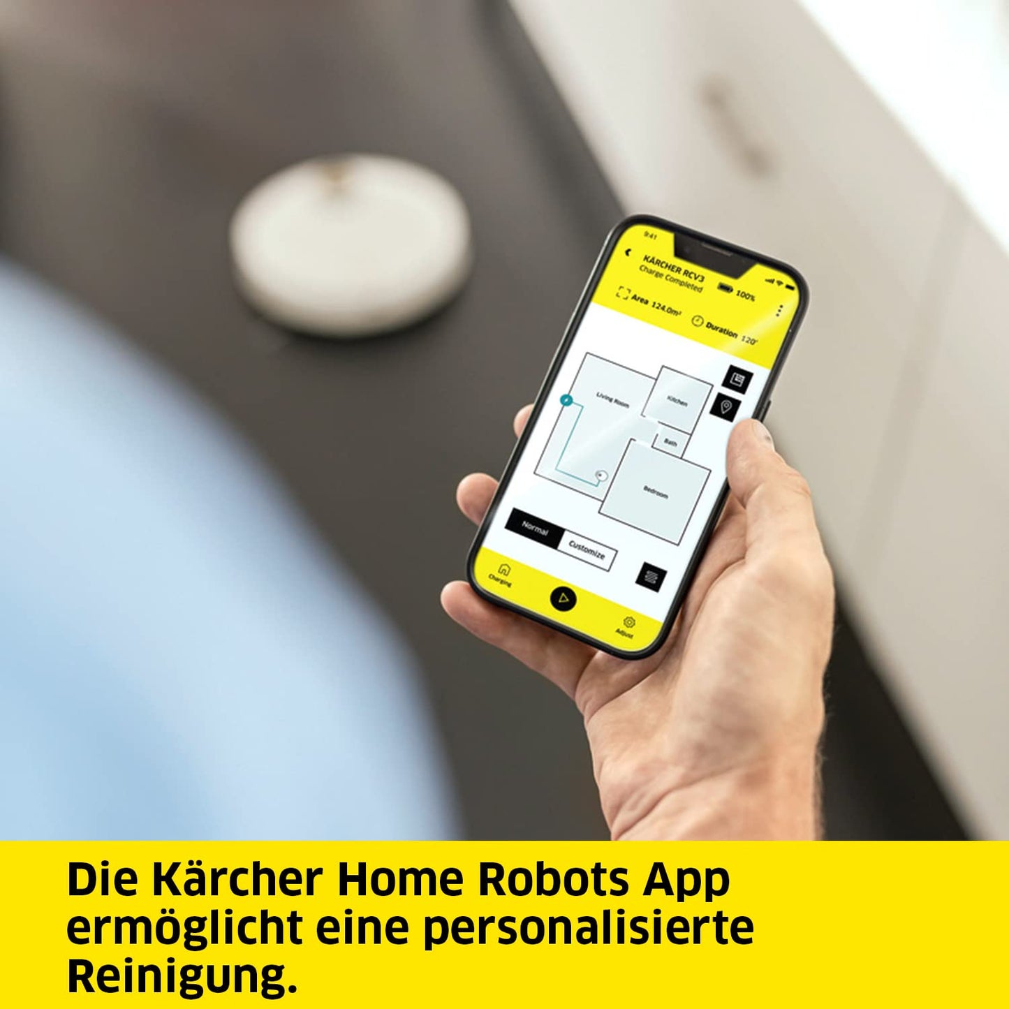 Kärcher RCV 3 Saugroboter mit Wischfunktion & LiDAR