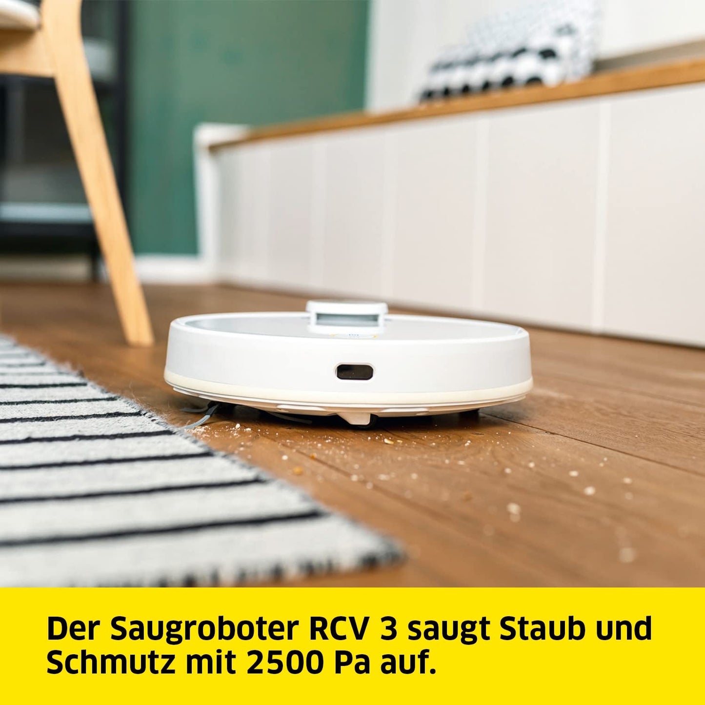 Kärcher RCV 3 Saugroboter mit Wischfunktion & LiDAR