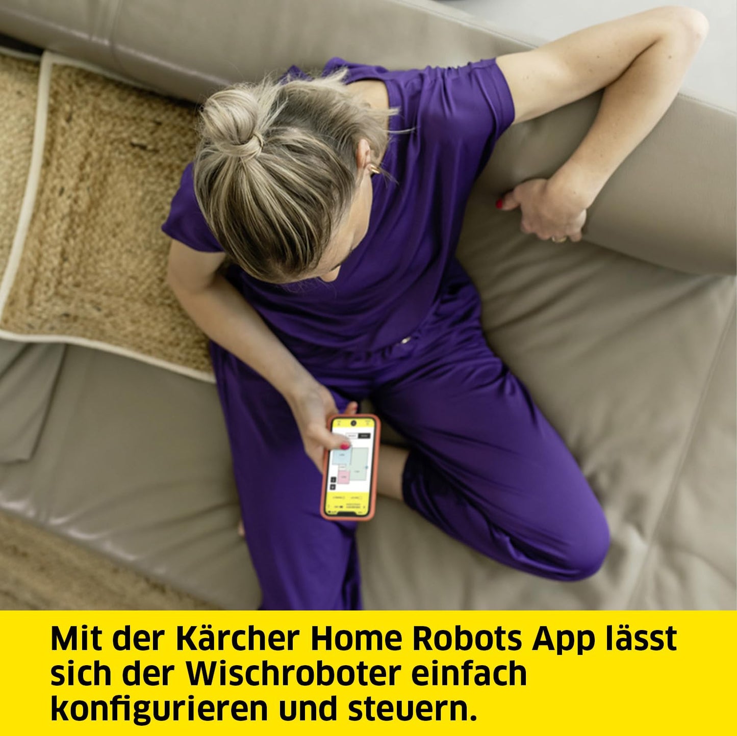 Kärcher RCF 3 Wischroboter mit LiDAR Navigation und App-Steuerung – für Hartböden