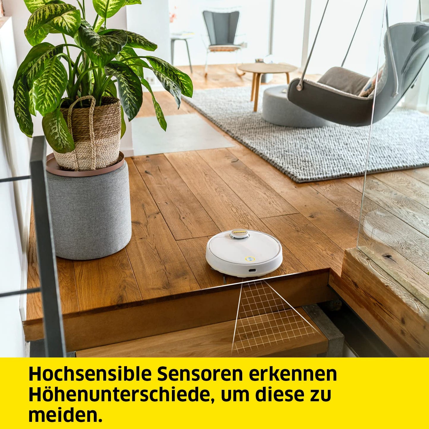 Kärcher RCV 3 Saugroboter mit Wischfunktion & LiDAR