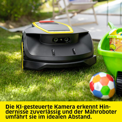 Kärcher RCX 4 Mähroboter ohne Begrenzungskabel, GPS RTK Navigation – für bis zu 1500 m²