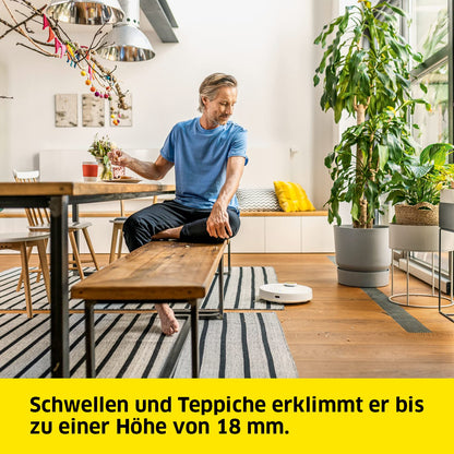 Kärcher RCV 3 Saugroboter mit Wischfunktion & LiDAR